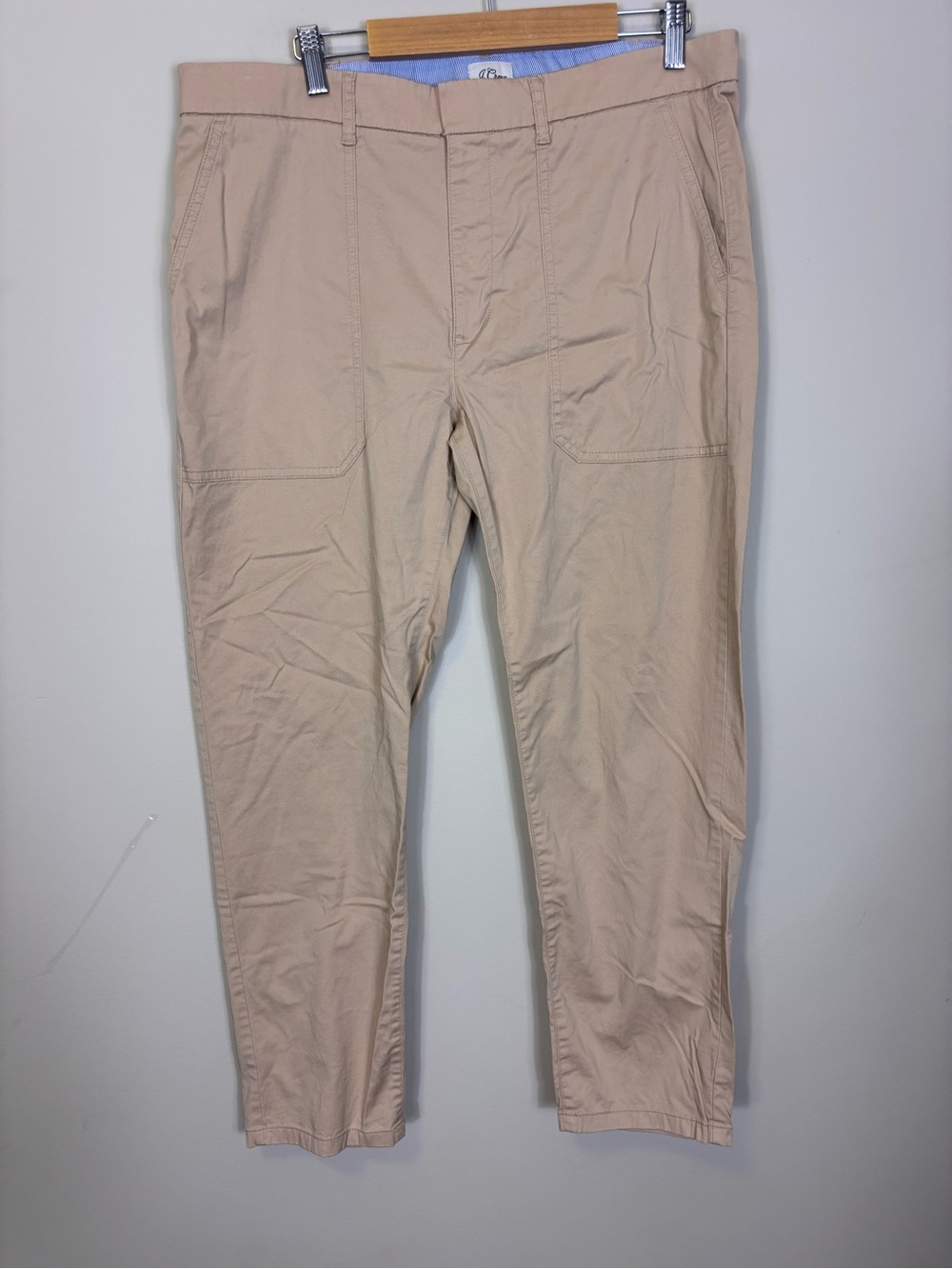 J. Crew Light Beige Women’s Chino Skinny Leg Dress Pants 31